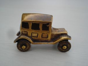 Antique Unique Brass Car, For Decoration