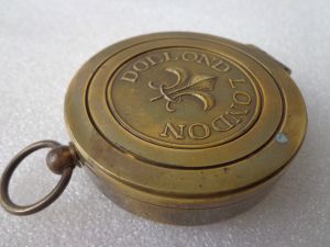 Brass Dollond London Poem Compass