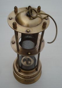 Brass Miners Lamp Lantern
