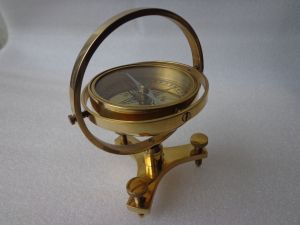 Brass Spinning Compass