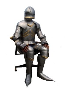Medieval Gothic Knight Crusader Suit of Armour