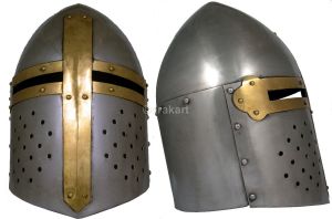 Medieval Knight Sugarloaf Helmet