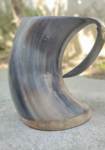 Natural Viking Horn Drinking Mug