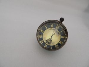Titanic Brass Table Watch