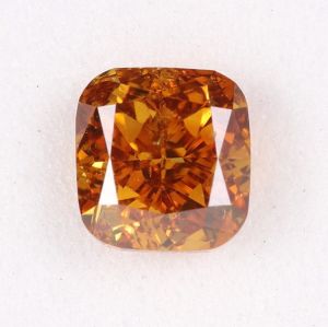 Natural Fancy Radiant Cut Orange Diamond
