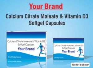 Calcium Citrate Maleate &amp; Vitamin D3 Capsules