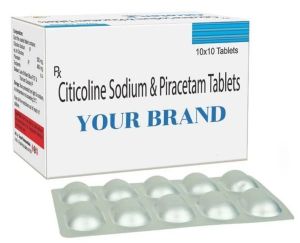 Citicoline Sodium &amp; Piracetam Tablets