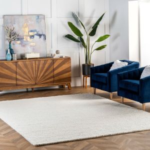 Handmade Contemporary Braided Wool Area Rugs