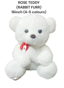 Rose Teddy Bear Soft Toy