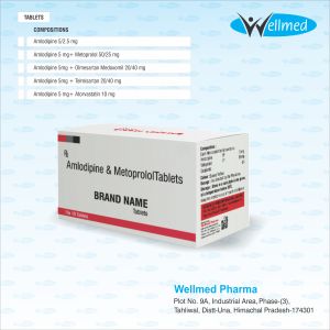 Amlodipine 5 mg , Atorvastatin 10 mg