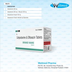 Cefpodoxime 200 mg+ Ofloxacin 200 mg