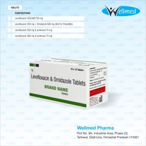 Levofloxacin 500 mg &amp;amp; ambroxol 75 mg