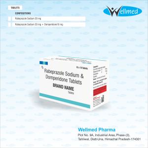 Rabeprazole Sodium 20 mg + Domperidone10 mg