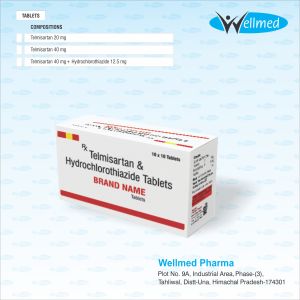 Telmisartan 40 mg+ Hydrochlorothiazide 12.5 mg