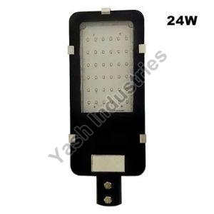 Pure White Rectangular 24 Watt LED Street Light