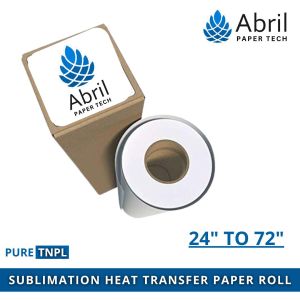24” Inch to 72” Inch Sublimation Heat Transfer Paper Roll