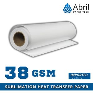 38 Gsm Sublimation Heat Transfer Paper Roll