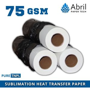 75 Gsm Sublimation Heat Transfer Paper Roll