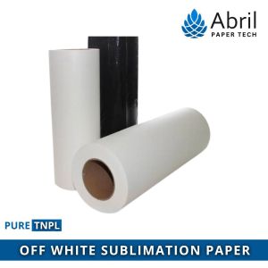 Off White Sublimation Heat Transfer Paper Roll