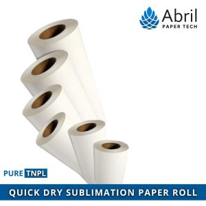 Quick Dry Sublimation Heat Transfer Paper Roll
