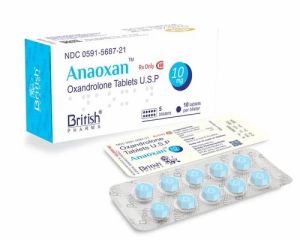 British Pharma Oxandrolone 10mg Tablet