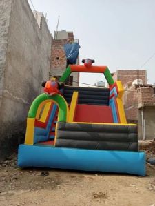 Jumping Inflatable Bouncy Slide