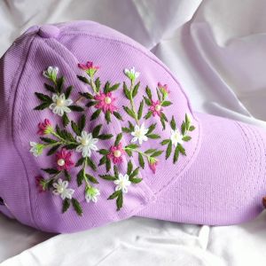 Women Hand Embroidered Caps