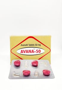 Avana 50mg Avanafil Tablets