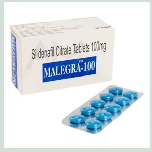 Malegra 100mg Sildenail Citrate Tablets