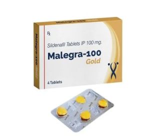 Malegra Gold 100mg Sildenafil Tablets