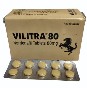 Vilitra 80 mg Vardenafil Tablets