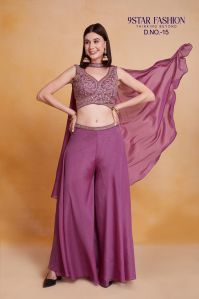 purple fashion salwar kameez
