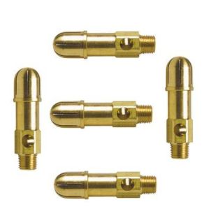 brass gas slotted cap jet