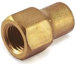 Long Forged Brass Nut