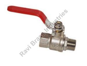 M & F Lever Handle Ball Valve