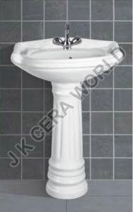 Rajwadi Pedestal Wash Basin Set