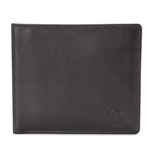 KARA Brown Men's Genuine Leather Wallet - Bifold Wallets for Men with 8 Cards Slot