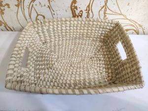 Rectangular  Wooden Tray Basket