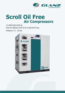 Scroll Oil Free Air Compressors