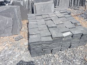 Kadappa black lime stone cobbles