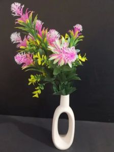 Decorative Oval Shape Flower Vase