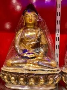 3 Feet Brass Buddha Statue