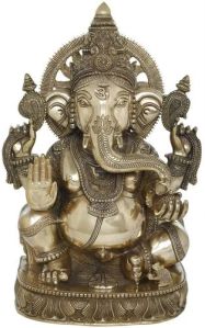 35 Kg Brass Ganesha Statue