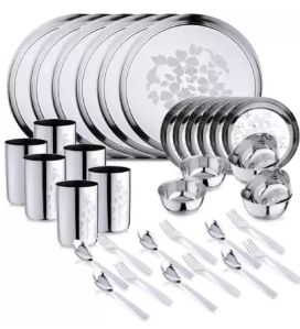 36 Pieces Stainless Steel Dinner Set
