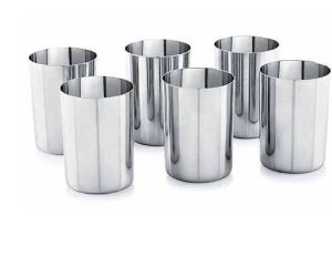 Stainless Steel Plain Amrapali Glass