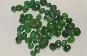 Cabochon Emerald Gemstones