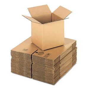 Brown Blank Corrugated Box