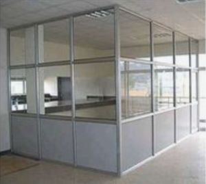 aluminium partition glass