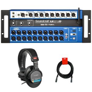 soundcraft ui24r 24-channel digital mixer