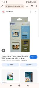 Epson paper
